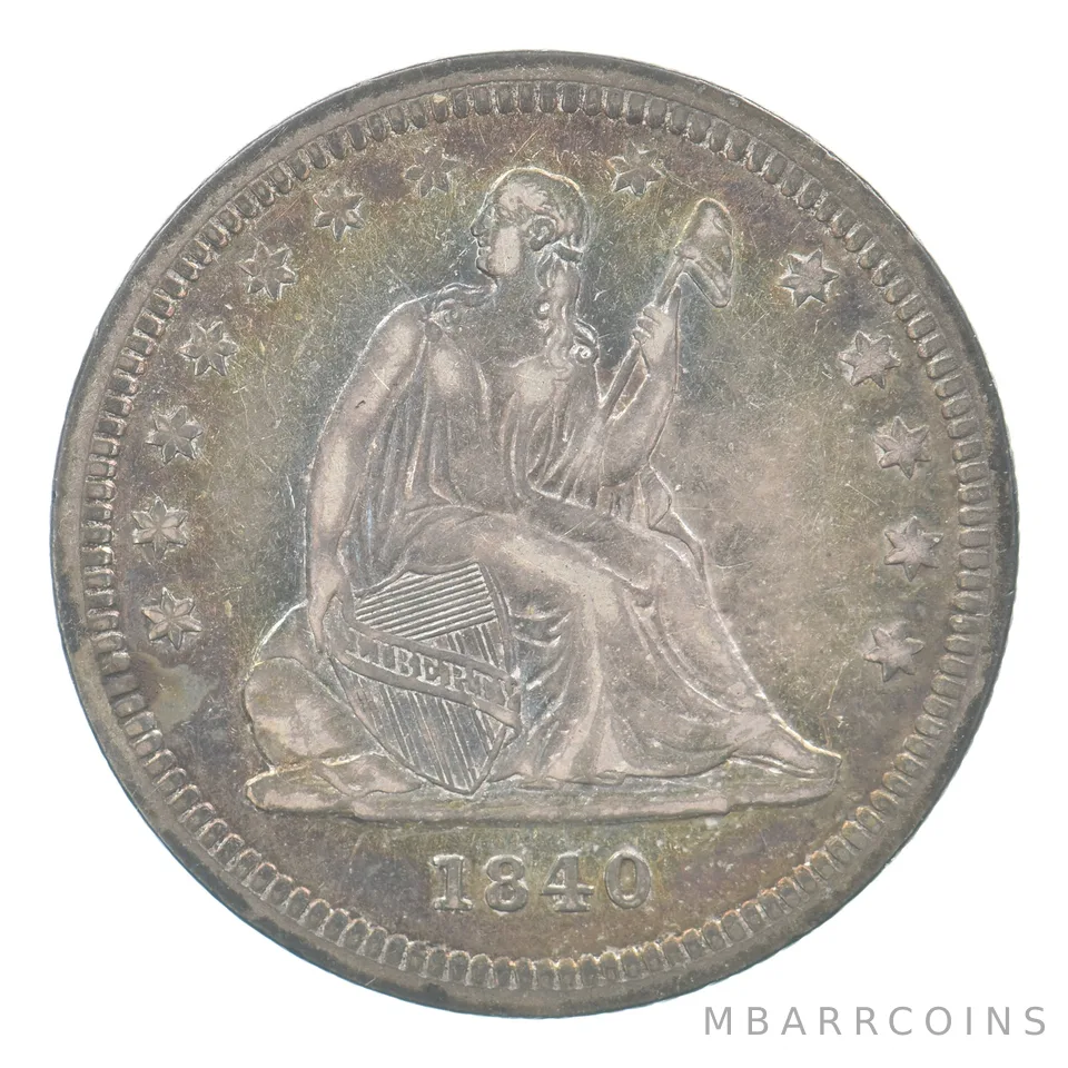 1840 Seated Liberty Quarter Beautiful Tone *0700