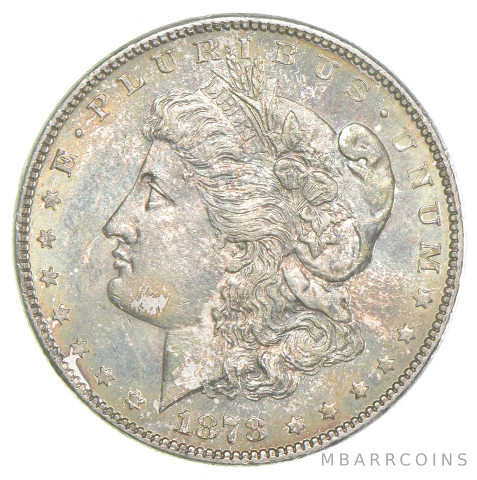 1878 7TF Morgan Silver Dollar a2105