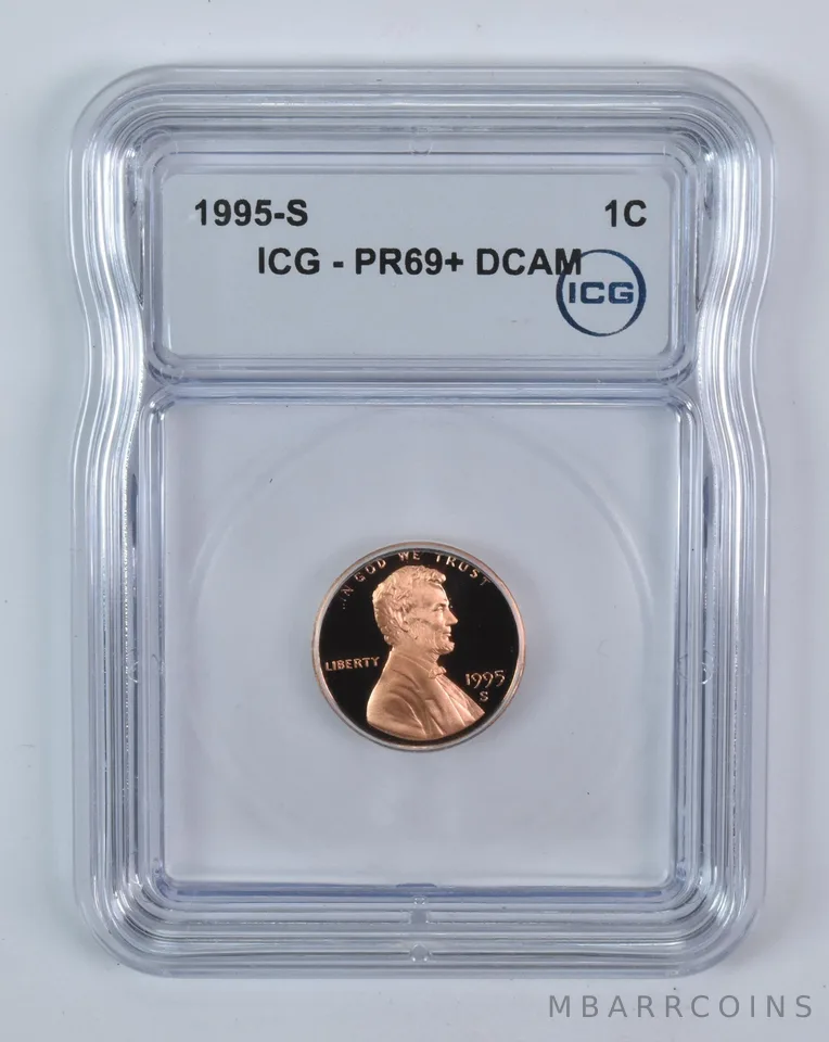 1995-S Lincoln Memorial Cent PR69+ DCAM ICG