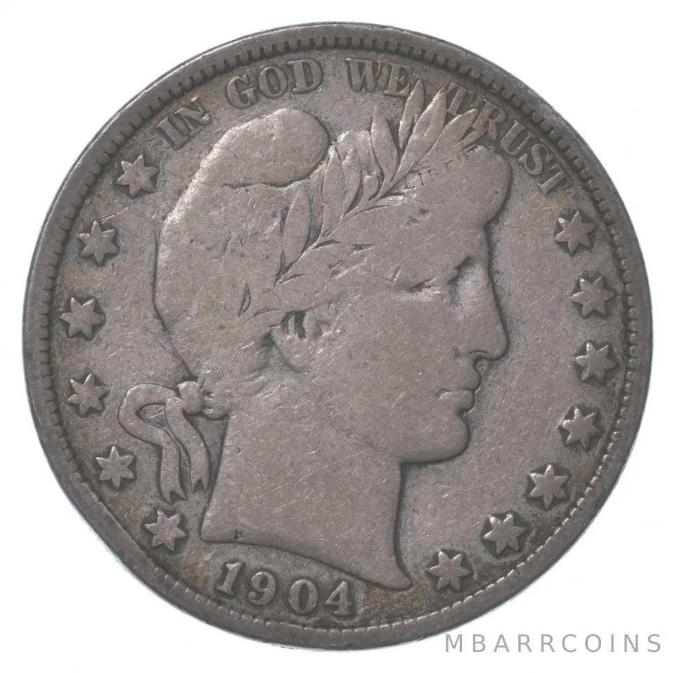 1904-S Barber Half Dollar *8704