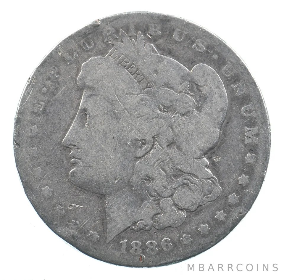 Early - 1886-O Morgan Silver Dollar - 90% US Coin *714