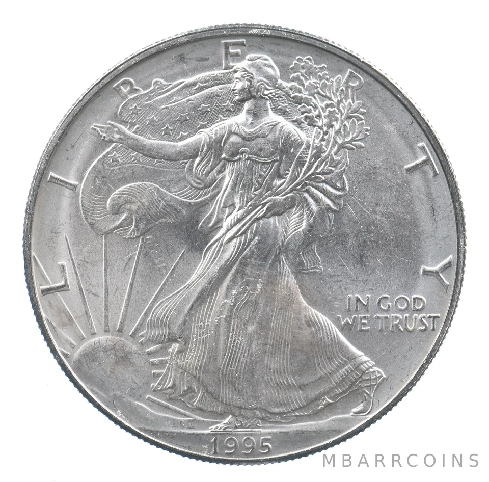 Better Date 1995 American Silver Eagle 1 Troy Oz .999 Fine Silver *643