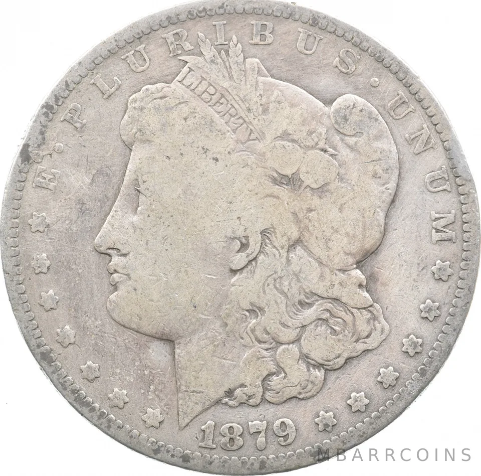 1879-S Rev Of 78 Morgan Silver Dollar Multiple VAMs 1878 Reverse *8024