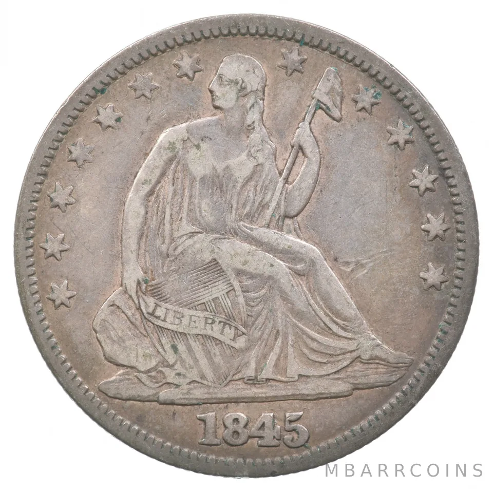 1845-O Seated Liberty Half Dollar *8921