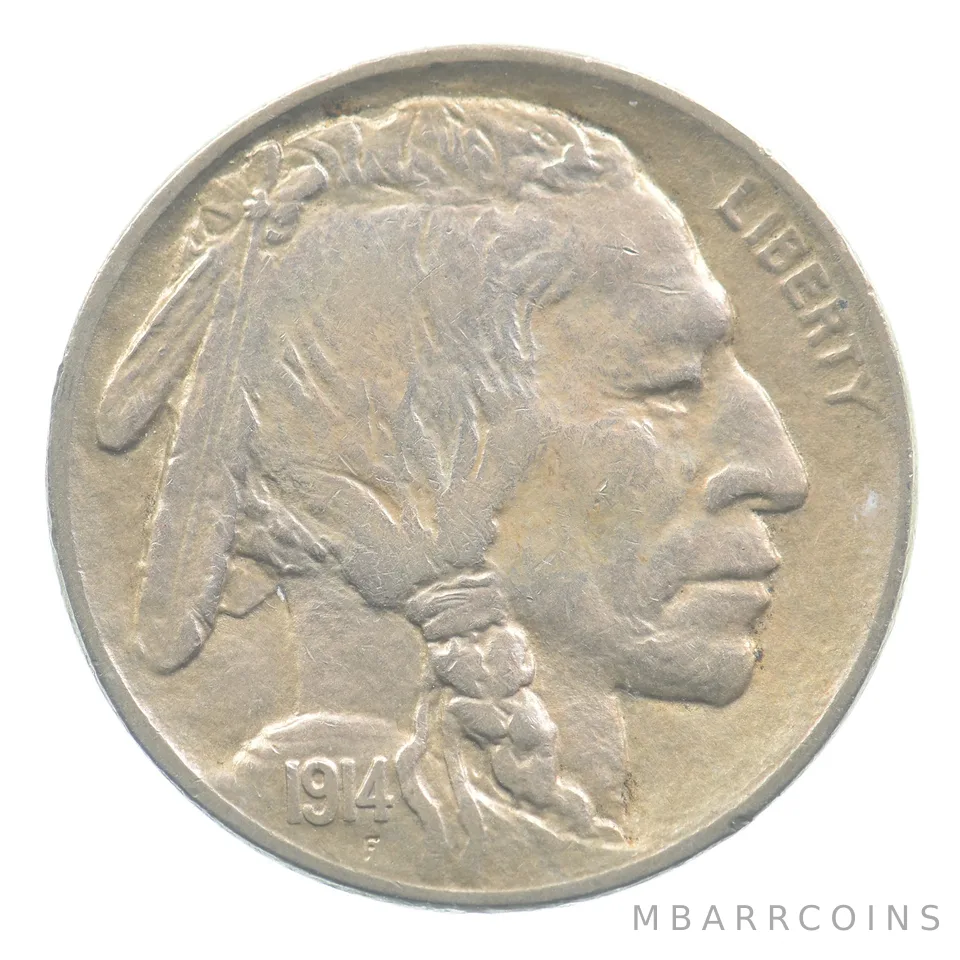 1914 Indian Head Buffalo Nickel *9218