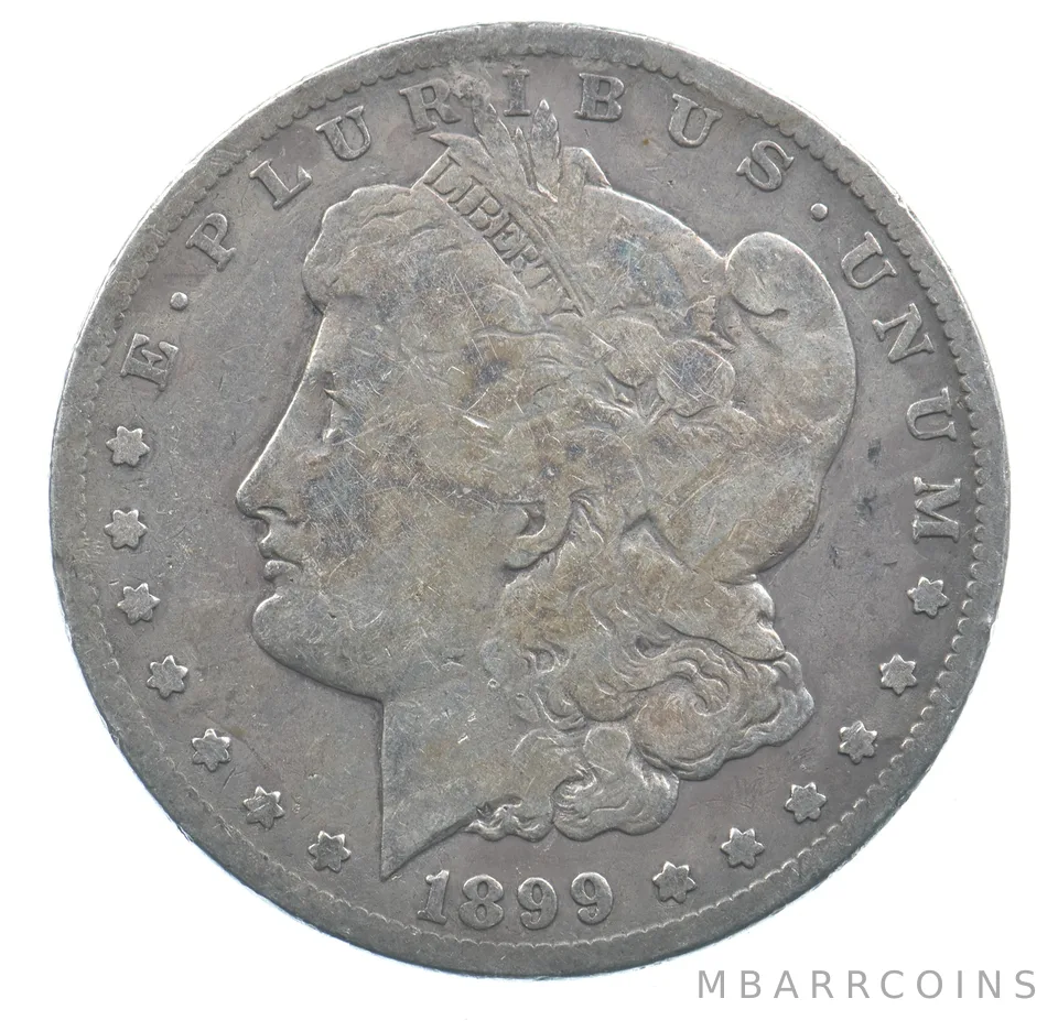 Early - 1899-S Morgan Silver Dollar - 90% US Coin *997