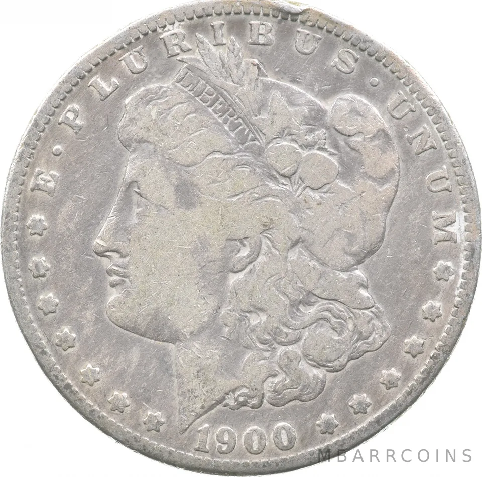 1900-O/CC Morgan Silver Dollar O Over CC a5851