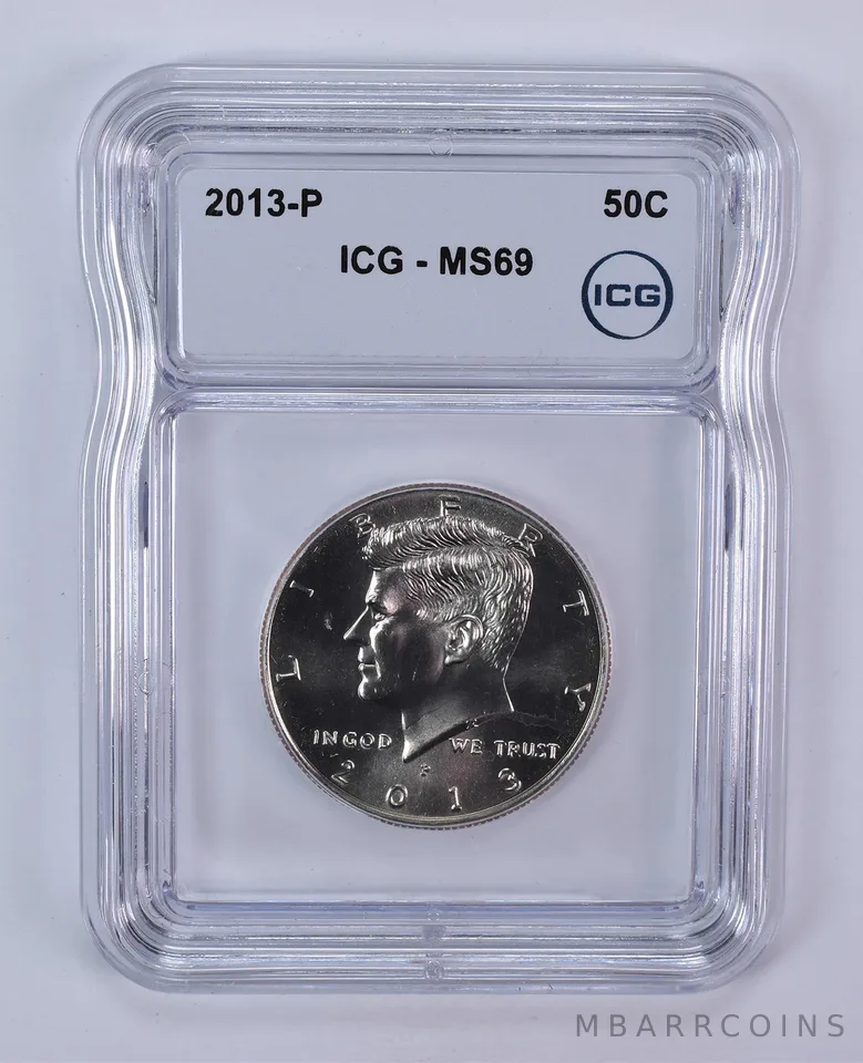 2013-P Kennedy Half Dollar MS69 ICG