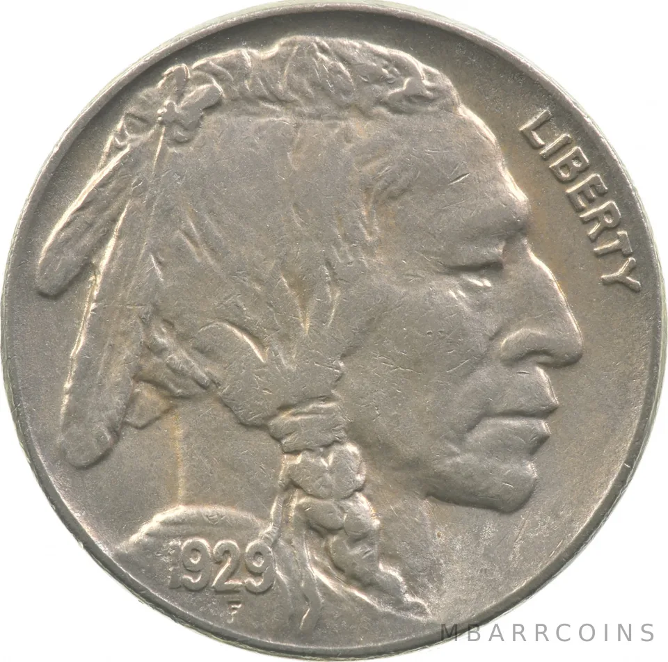 1929-S Indian Head Buffalo Nickel *1472
