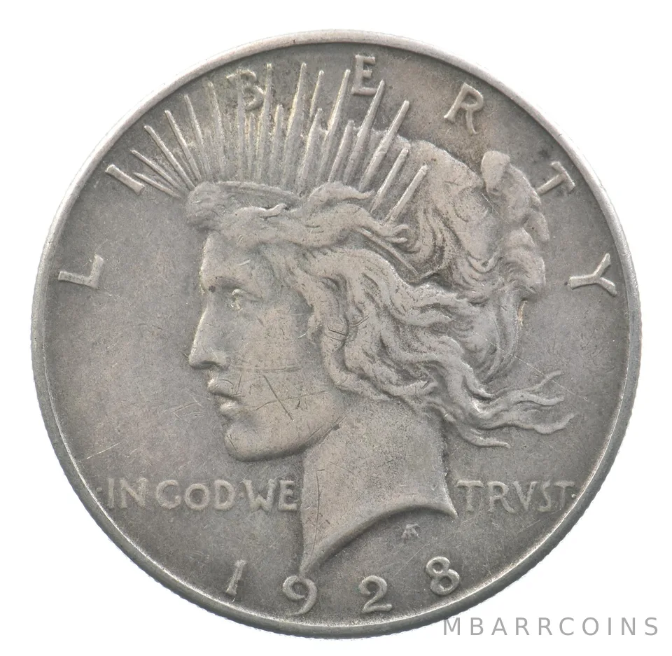 1928-S Peace Silver Dollar *4022