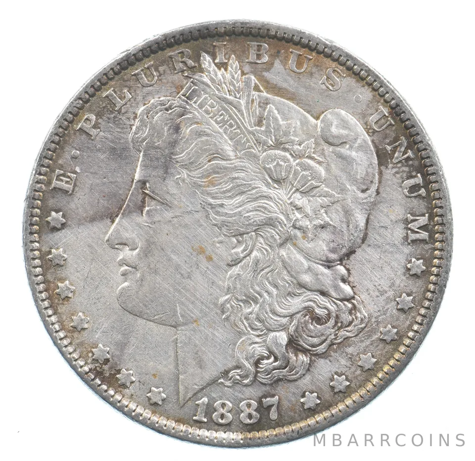 Better 1887 Morgan Silver Dollar - 90% US Coin - Nice Coin *600
