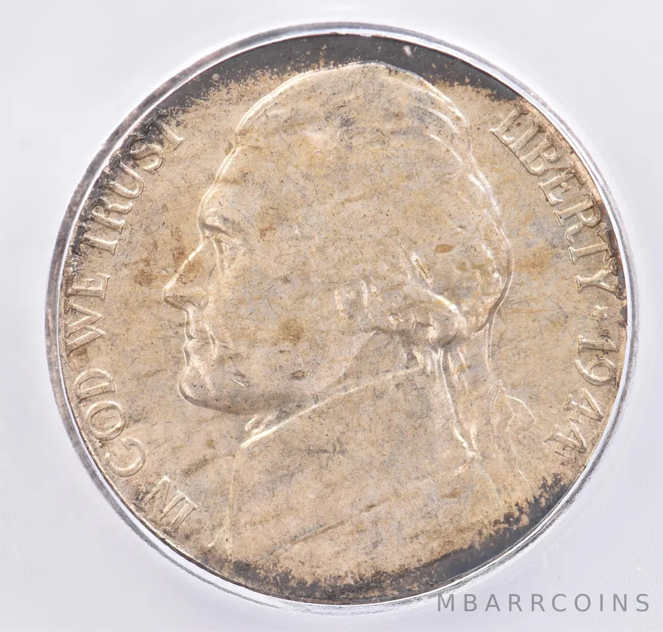 1944-D Jefferson Nickel MS67 FS ICG Beautiful Tone *2143