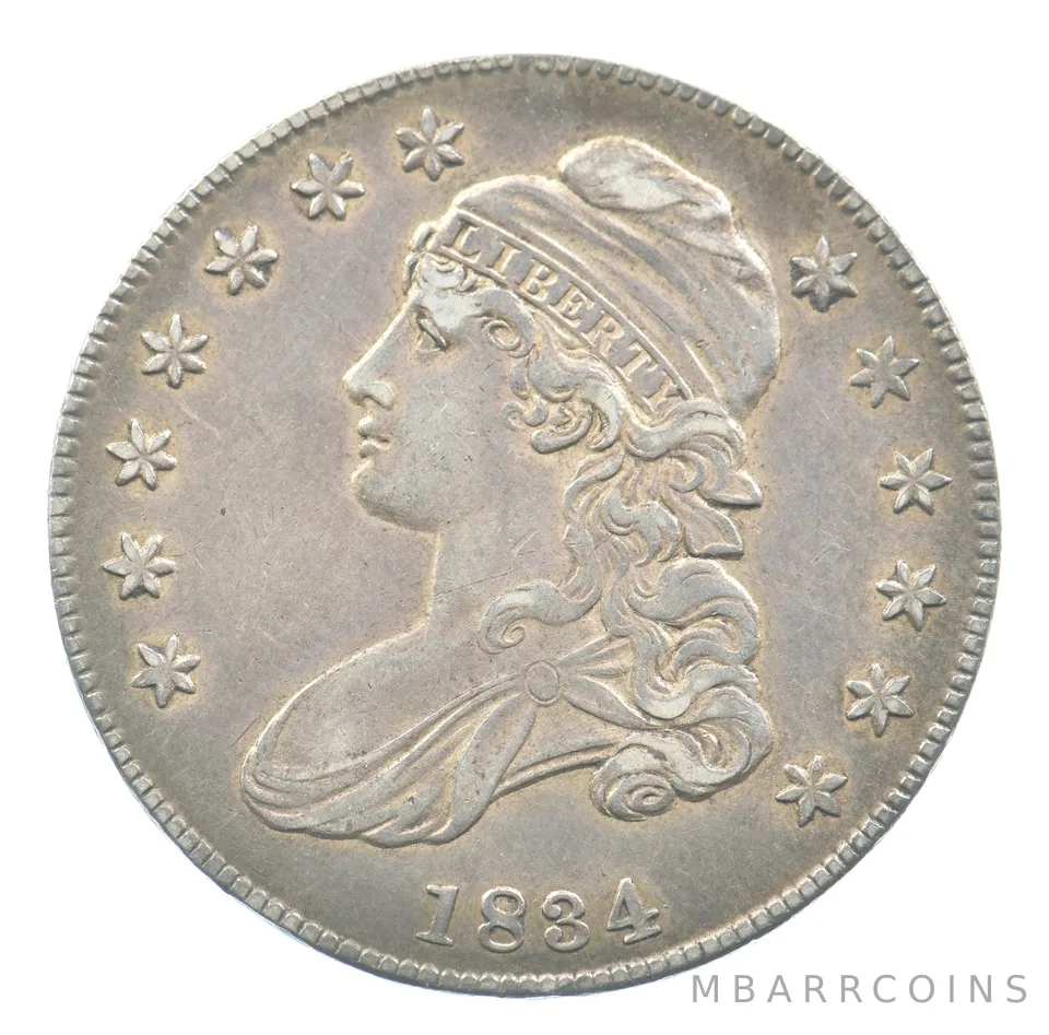 1834 Capped Bust Half Dollar O-111 R1 *5070