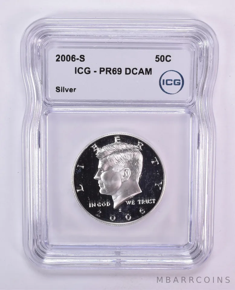 2006-S Kennedy Half Dollar Silver PR69 DCAM ICG