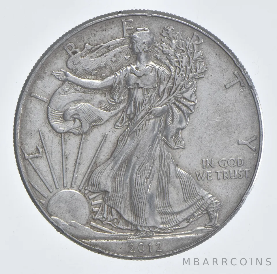 Better Date 2012 American Silver Eagle 1 Troy Oz .999 Fine Silver *555