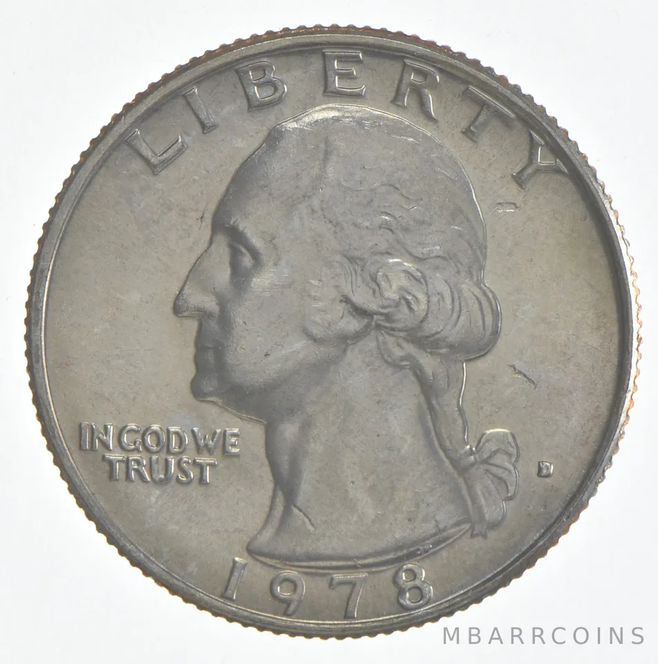 1978-D Washington Quarter Clad Unc
