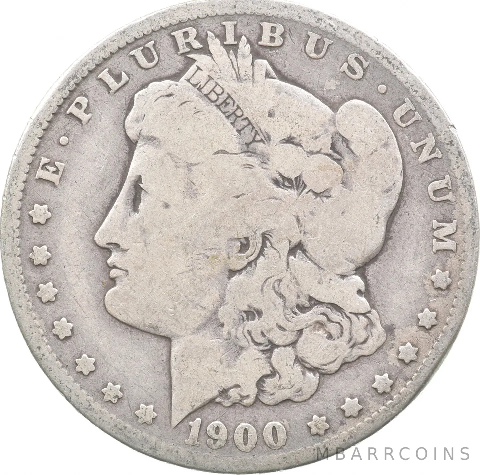 1900-O/CC Morgan Silver Dollar O Over CC *5845