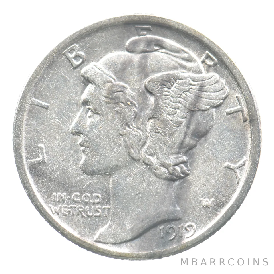 1919 Mercury Dime *1826