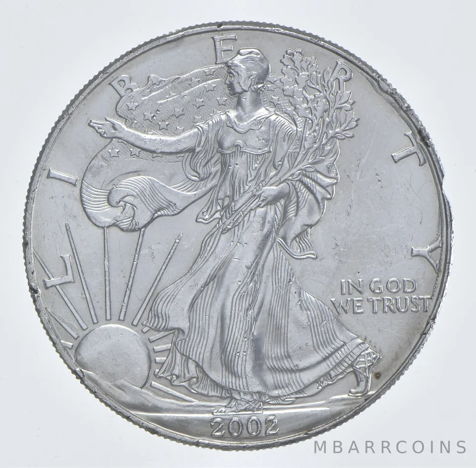 Better Date 2002 American Silver Eagle 1 Troy Oz .999 Fine Silver *401