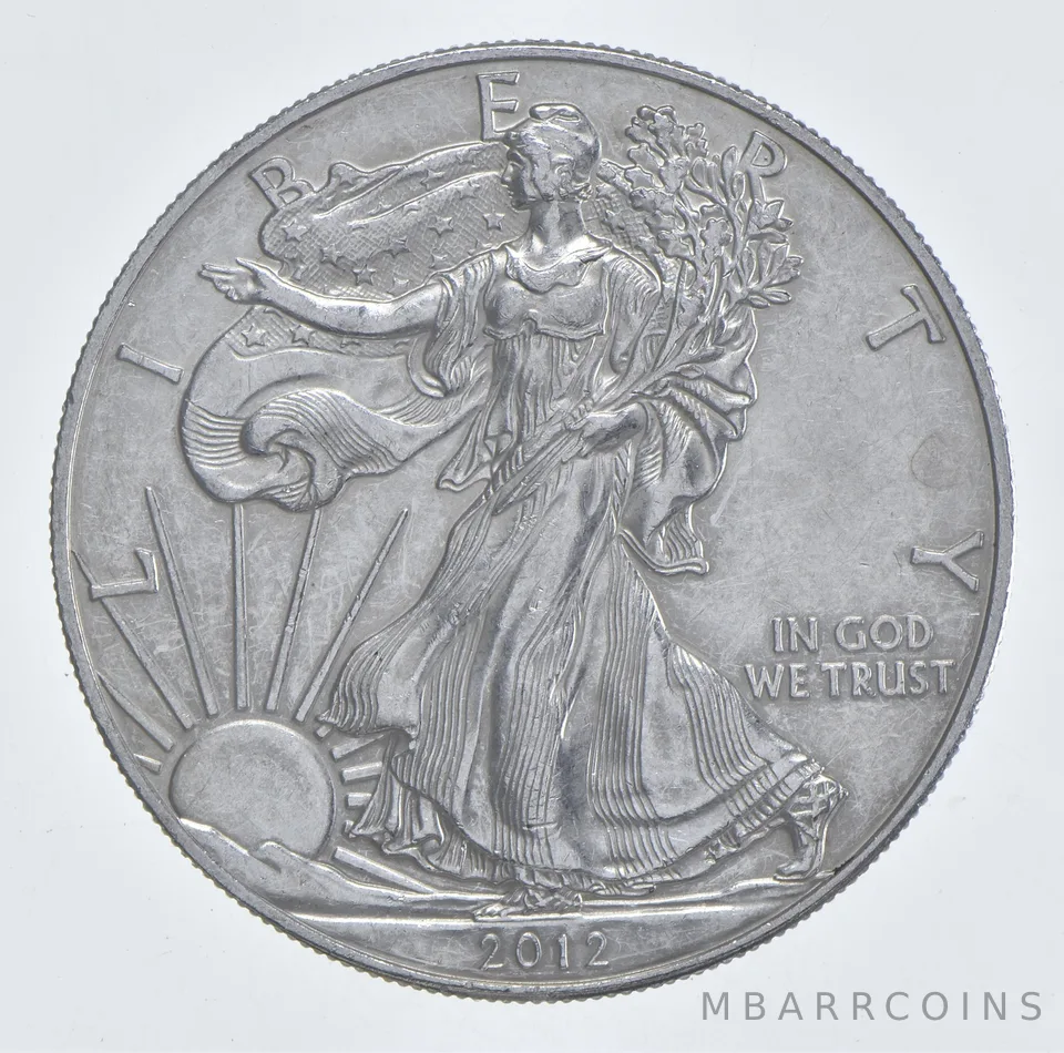 Better Date 2012 American Silver Eagle 1 Troy Oz .999 Fine Silver *429