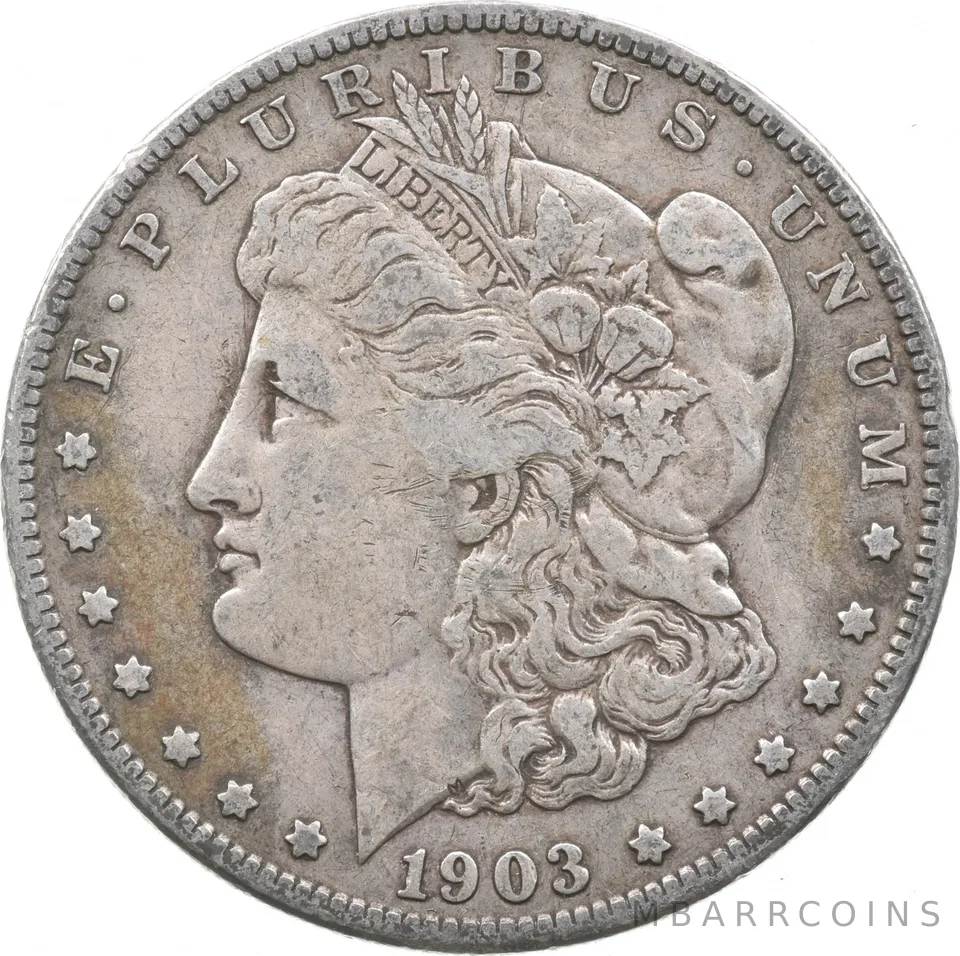 1903-S Morgan Silver Dollar a9610