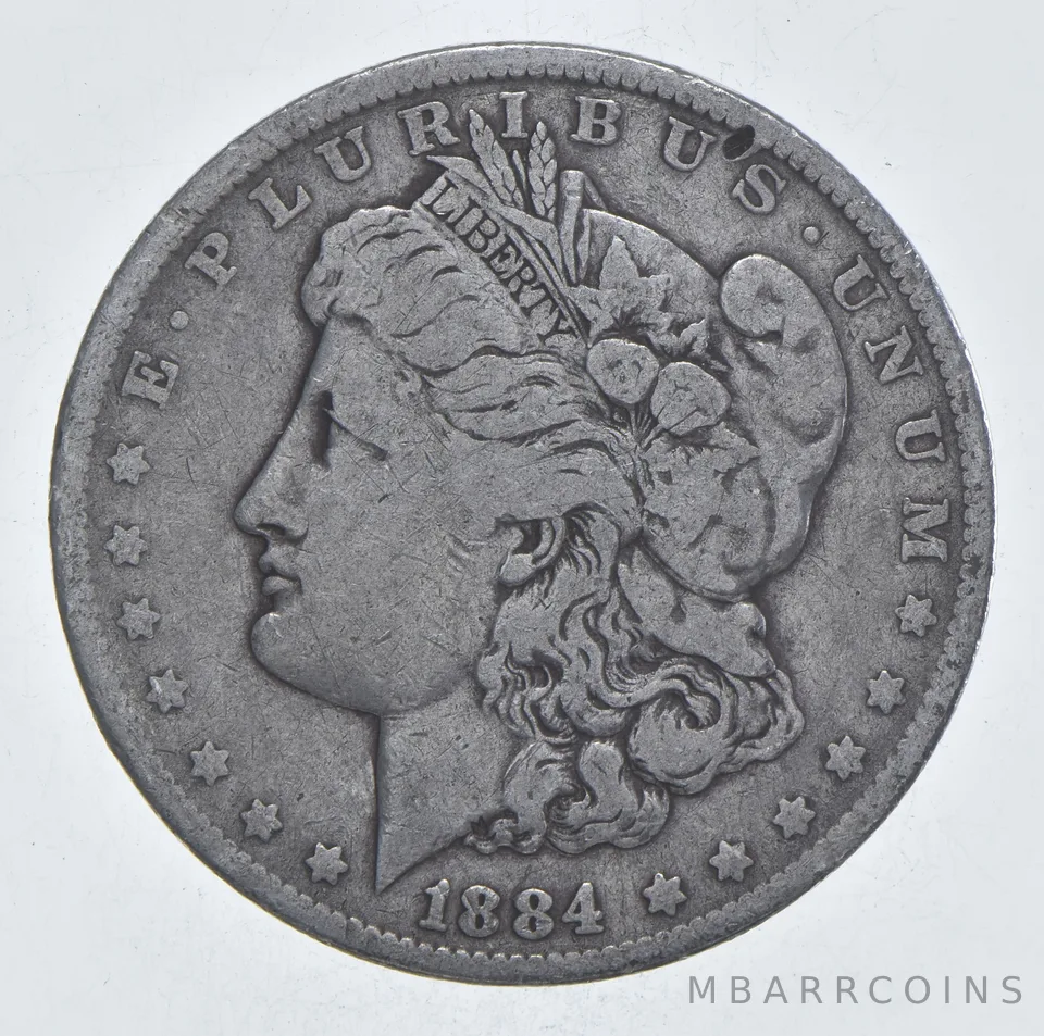 Early - 1884-O Morgan Silver Dollar - 90% US Coin *133