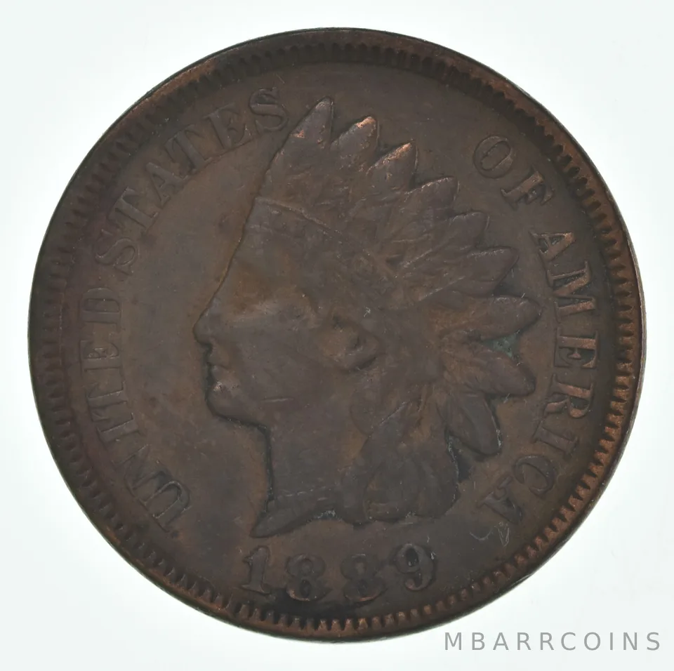 1889 Indian Head Cent *9211