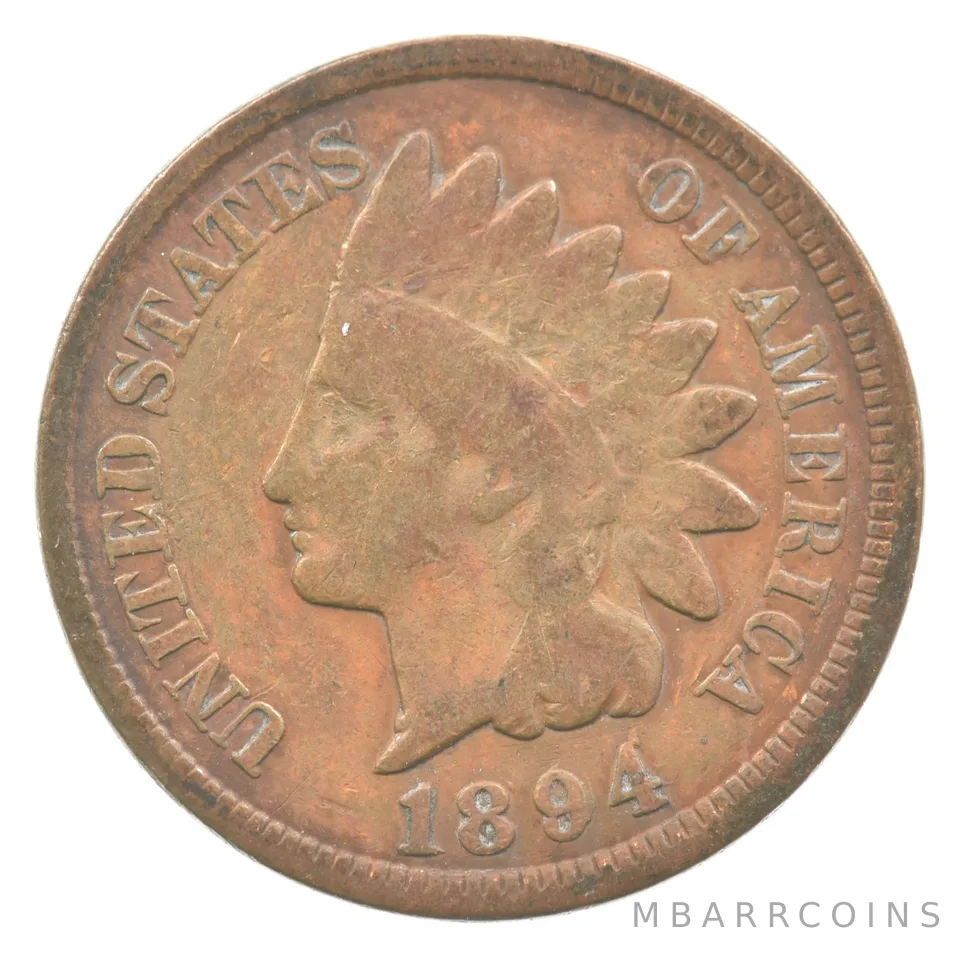 1894 1894/94 94/94 Indian Head Cent RPD FS-301 a3175