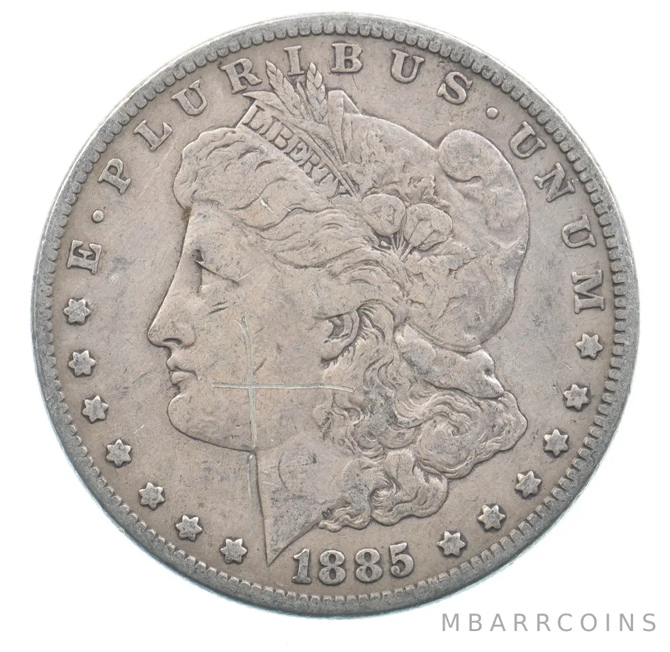 Early - 1885 Morgan Silver Dollar - 90% US Coin *967