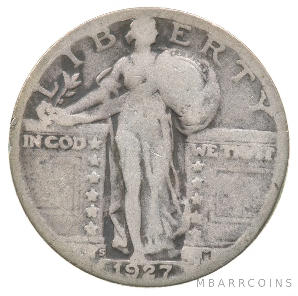 1927-S Standing Liberty Quarter *7203