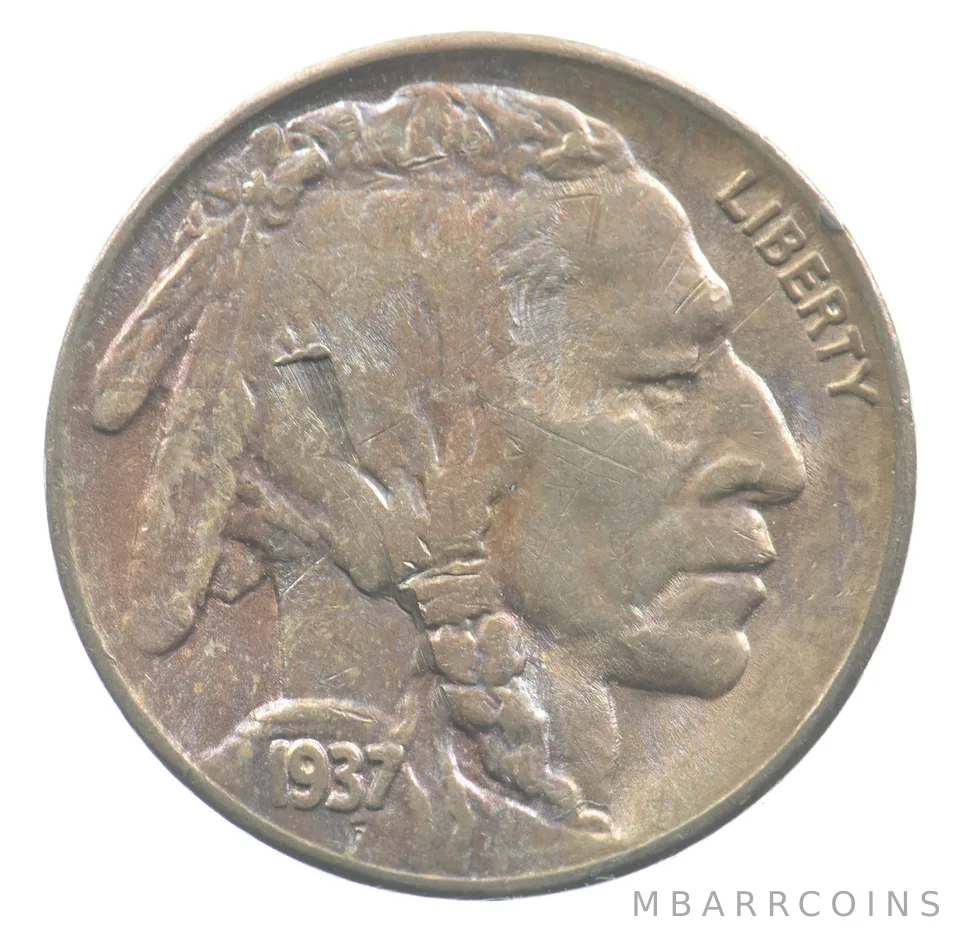 1937-S Indian Head Buffalo Nickel *4038