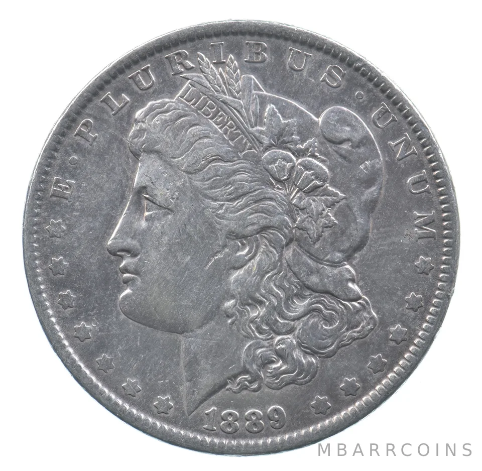 Better 1889 Morgan Silver Dollar - 90% US Coin - Nice Coin *472