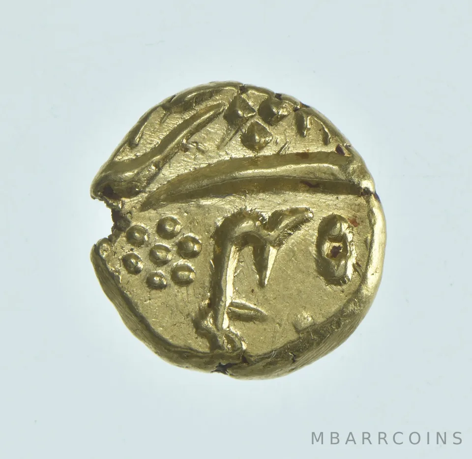 ND India Baroda Gold 1/3 Mohur 3.3g *8072