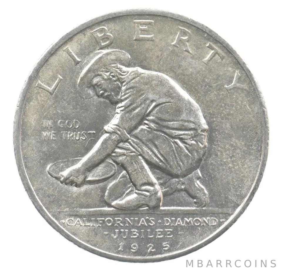1925 California Commemorative Half Dollar *7575