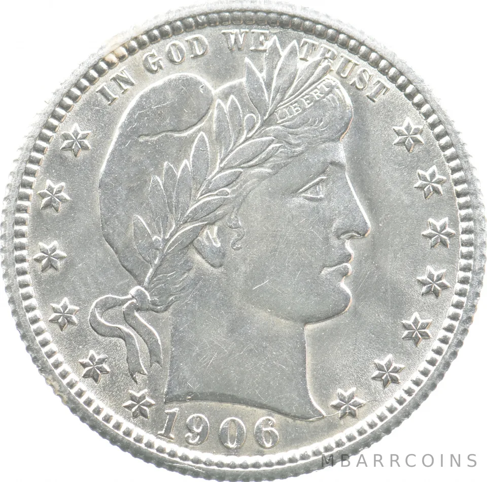 1906 Barber Quarter *7888