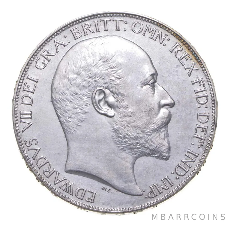 1902 Great Britain 1 Crown Matte Proof a5114