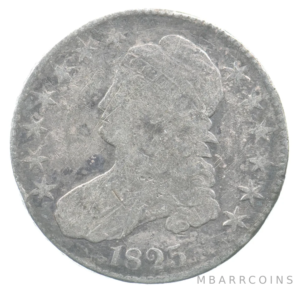 1825 Capped Bust Half Dollar *4814