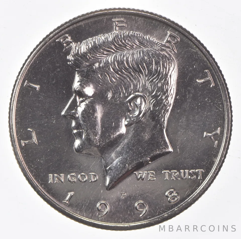 1998-P Kennedy Half Dollar Clad Unc