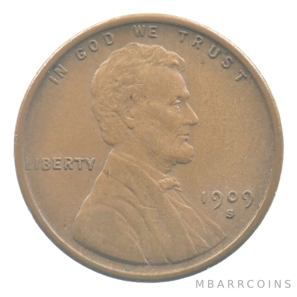 1909-S Lincoln Wheat Cent *4497