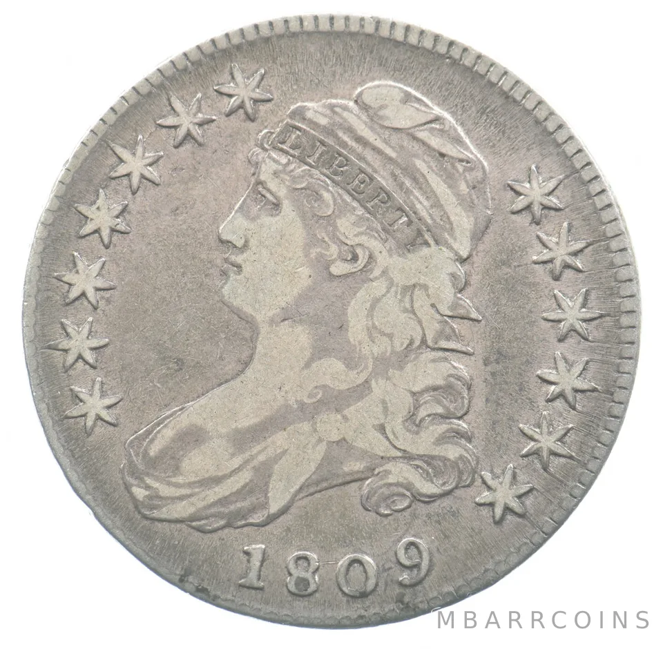 1809 Capped Bust Half Dollar *4817