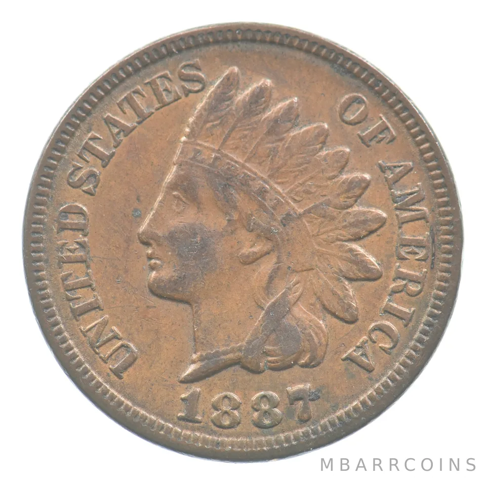 1887 Indian Head Cent *7265