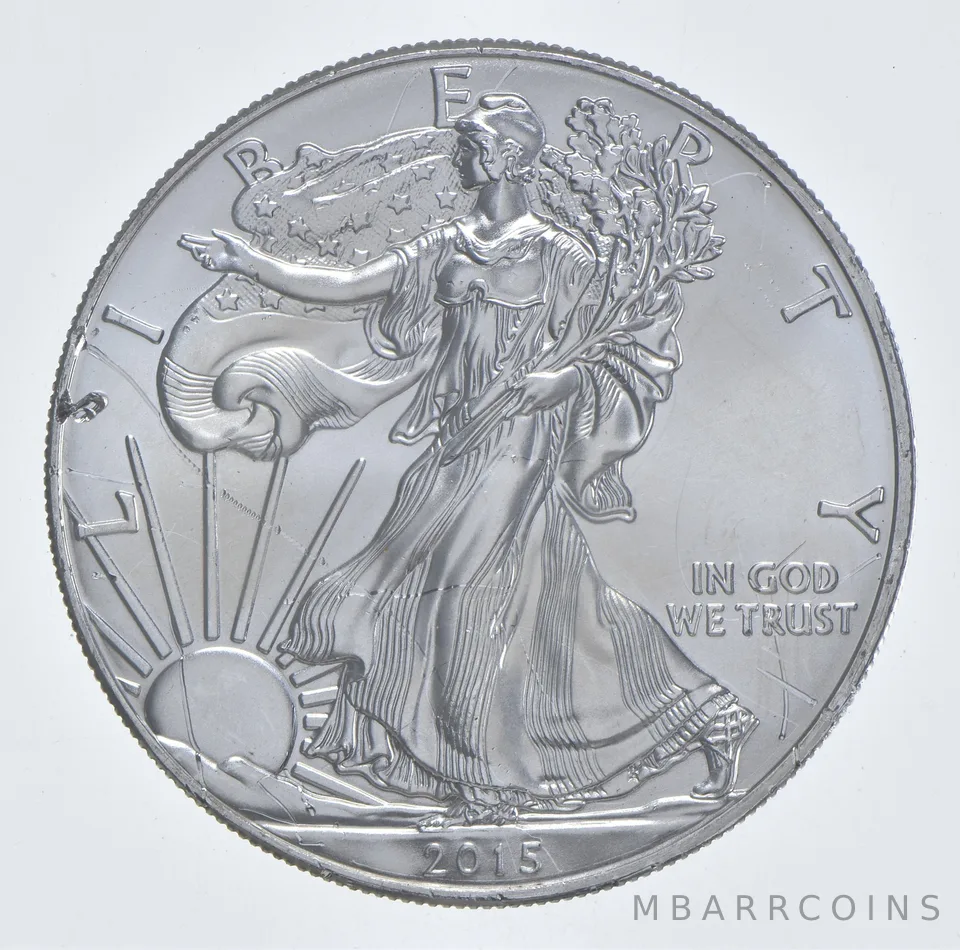 Better Date 2015 American Silver Eagle 1 Troy Oz .999 Fine Silver *561