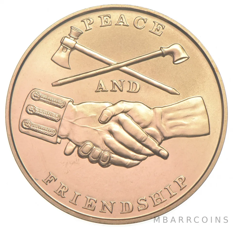 JAMES MADISON PRESIDENT OF THE UNITED STATES MINT PEACE MEDAL 33.34mm