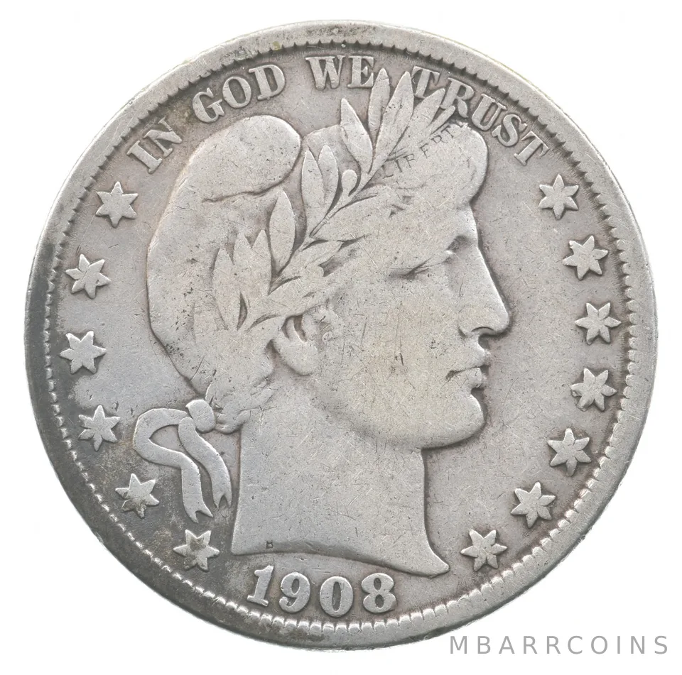 1908-O Barber Half Dollar *3362