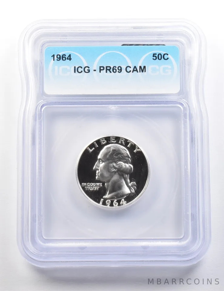 1964 Washington Quarter PR69 CAM ICG *9531