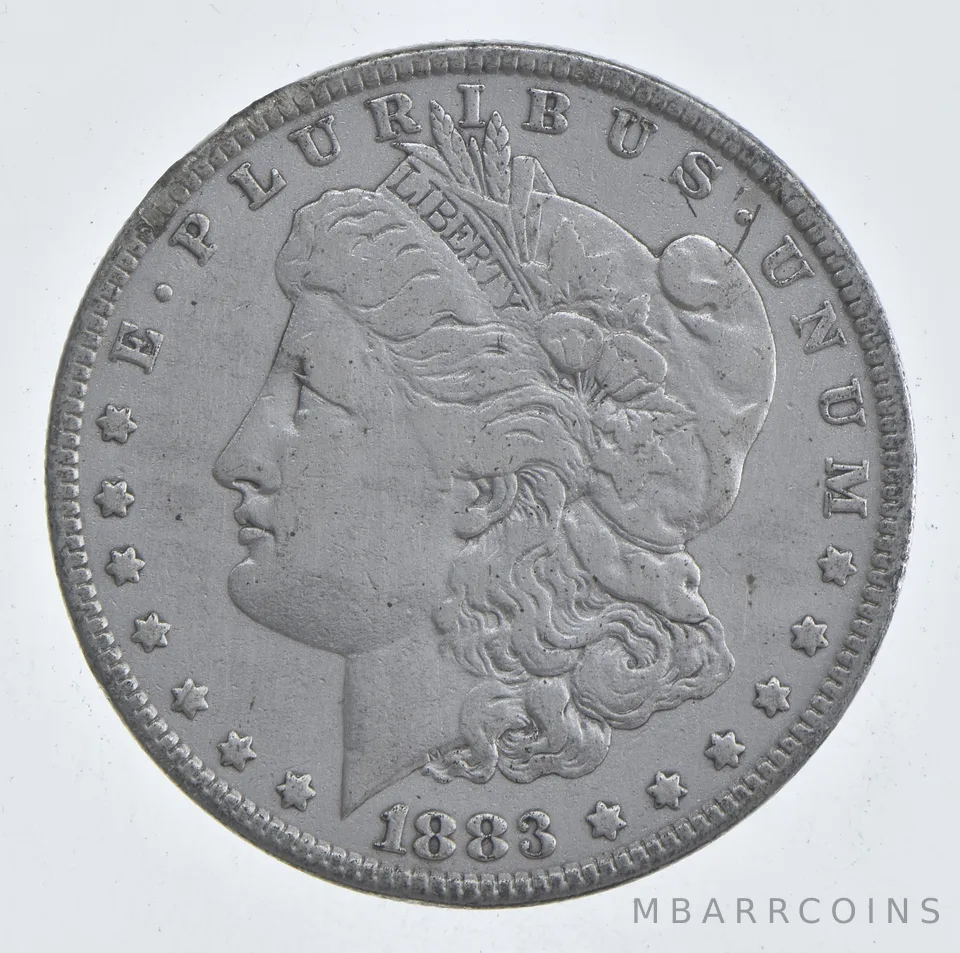 Early - 1883 Morgan Silver Dollar - 90% US Coin *819