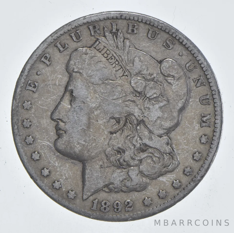 Early - 1892-O Morgan Silver Dollar - 90% US Coin *786