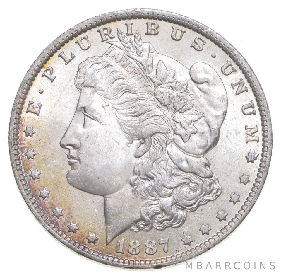 1887-O Morgan Silver Dollar a4581