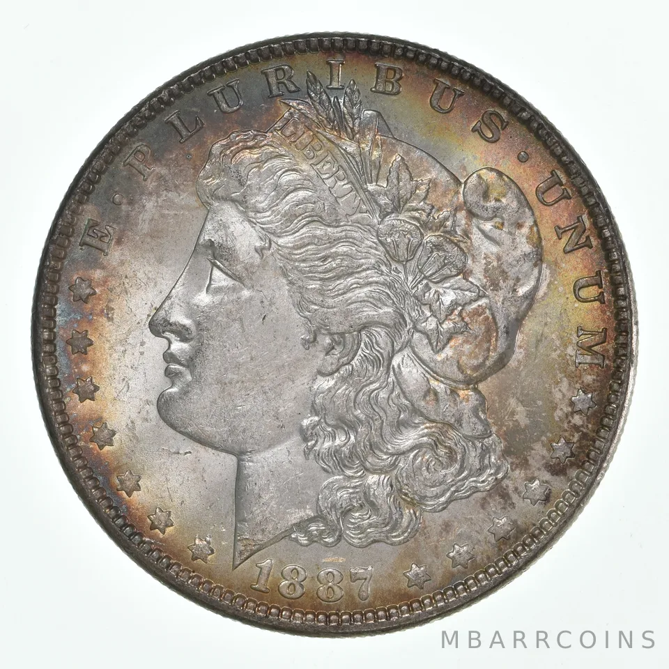 1887 Morgan Silver Dollar - Great Tone a2519