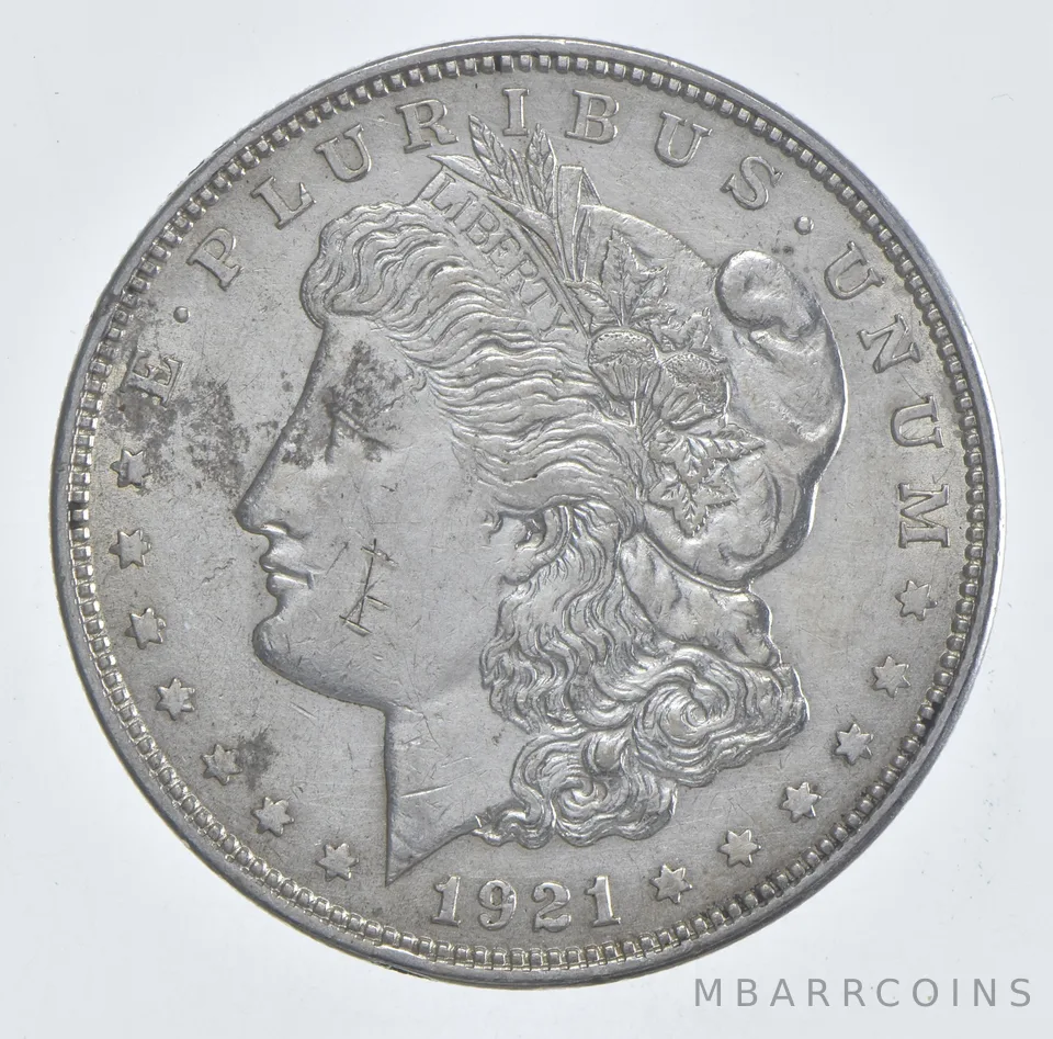 1921 Morgan Silver Dollar Estate Coin Collection *249
